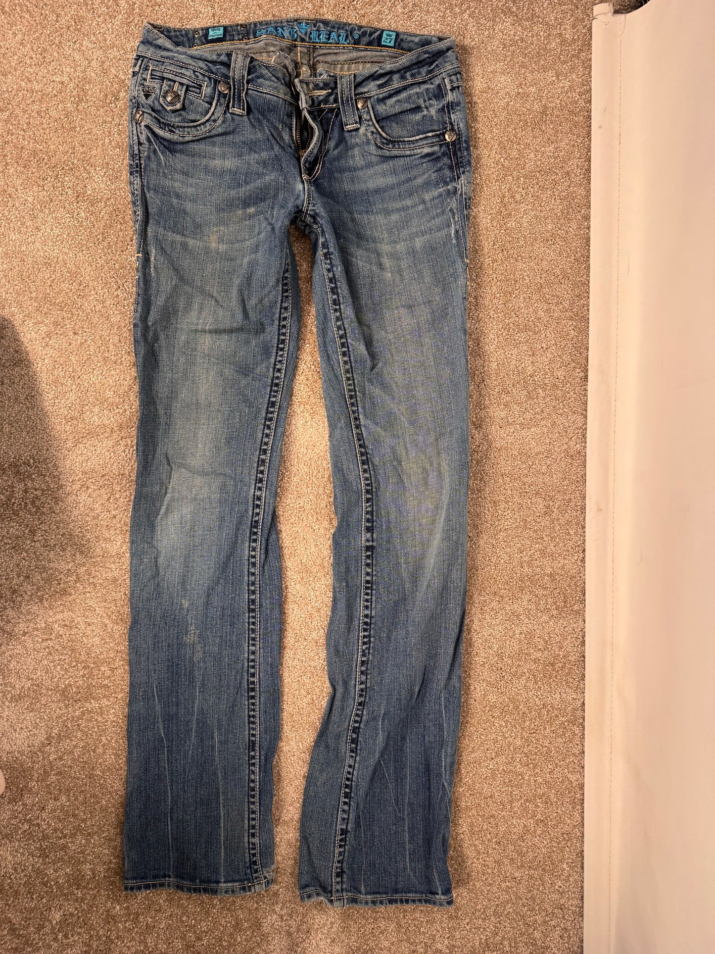 Lågmidjade jeans stl: XS