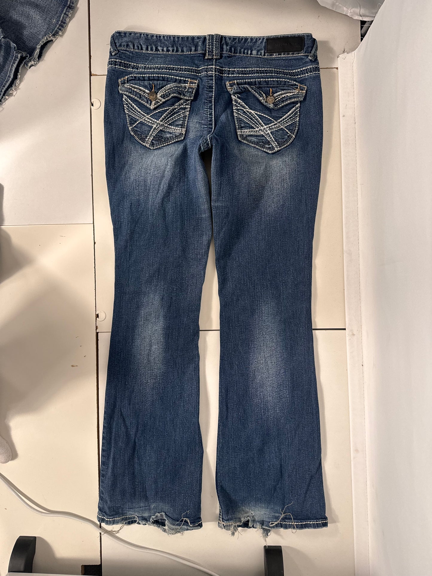 Lågmidjade jeans stl: M