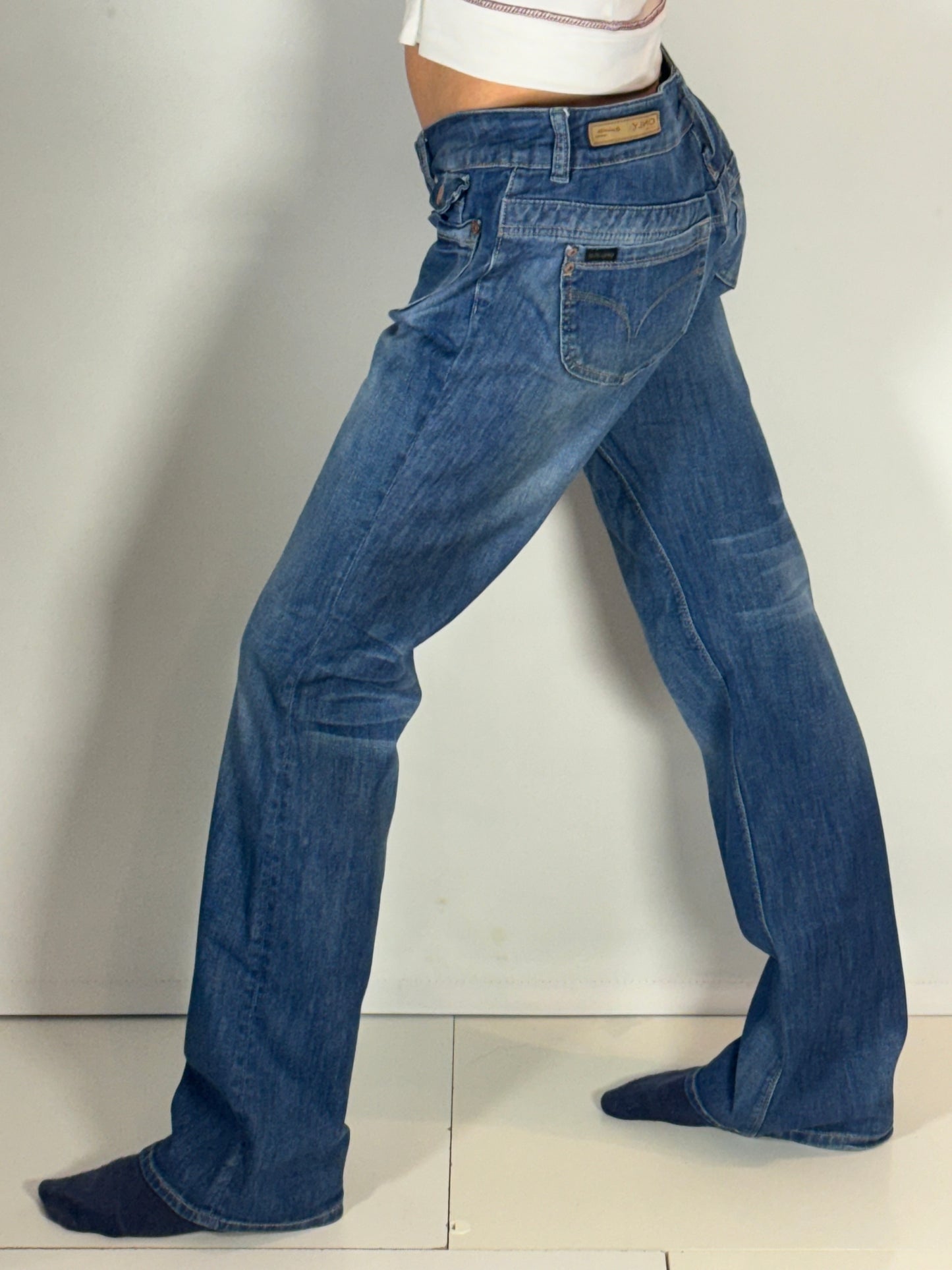Lågmidjade jeans stl: L
