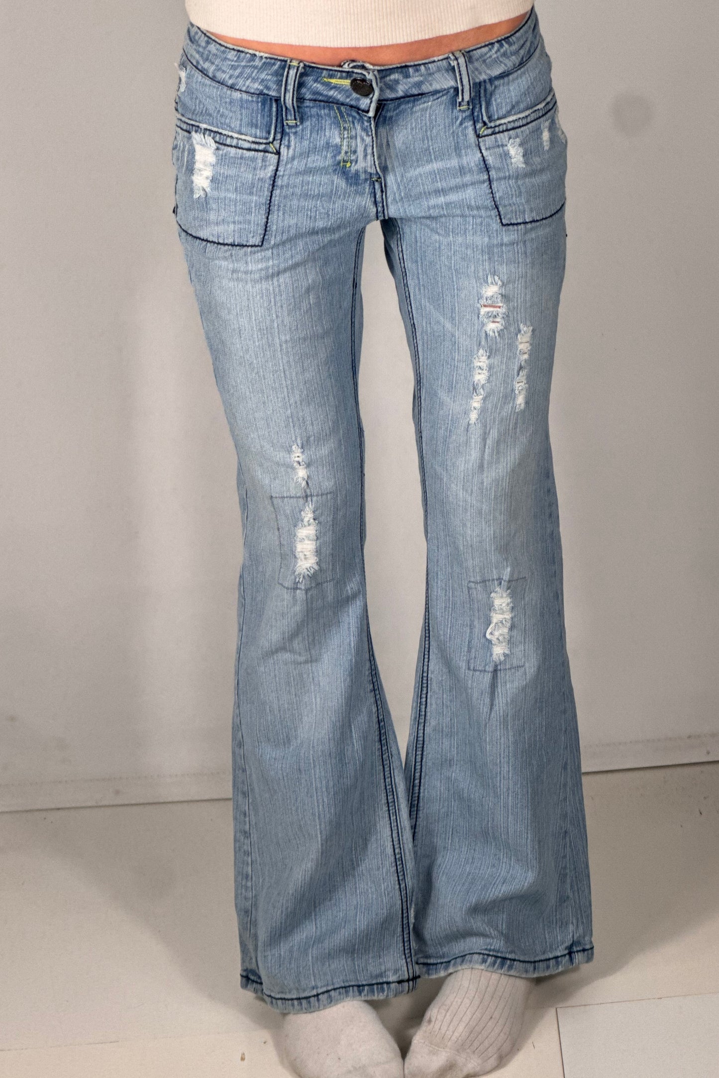 Lavtaljede jeans str: XS