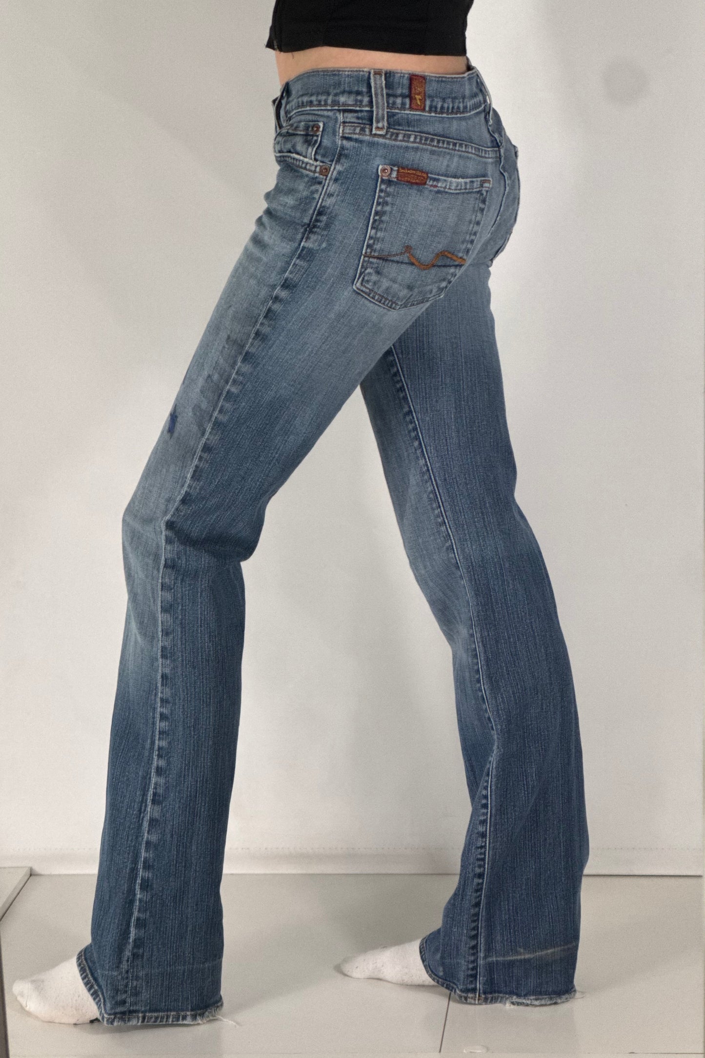 Lågmidjade jeans stl: XS