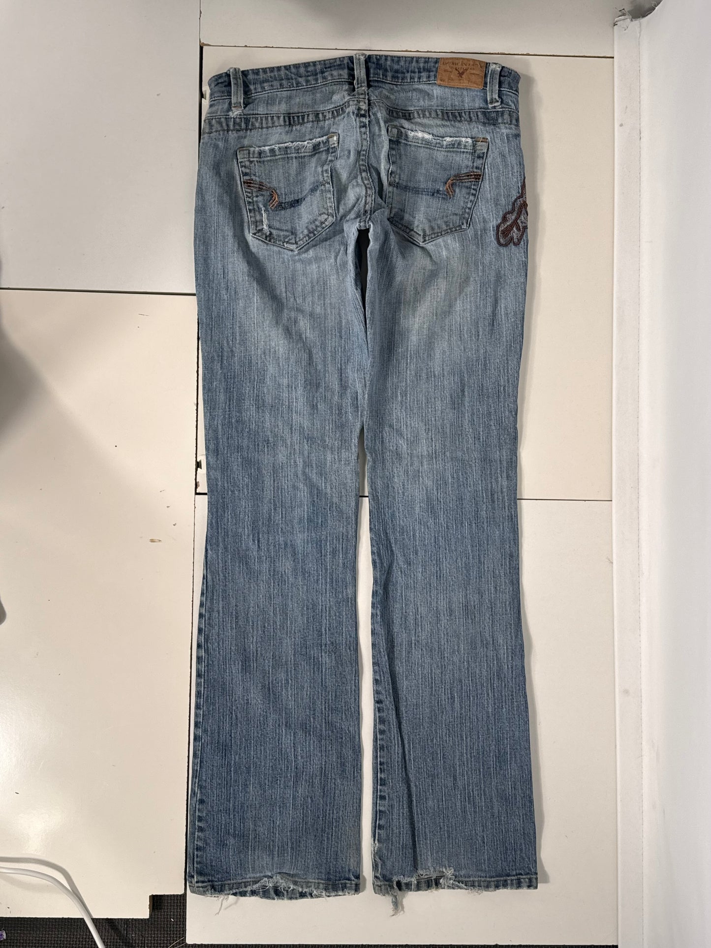 Lågmidjade jeans stl: S