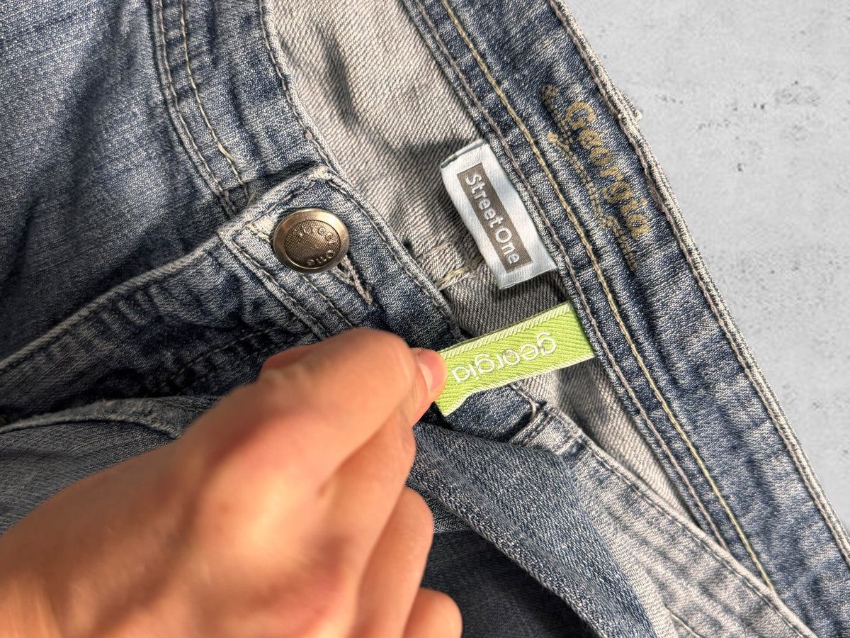 Lågmidjade jeans stl: M