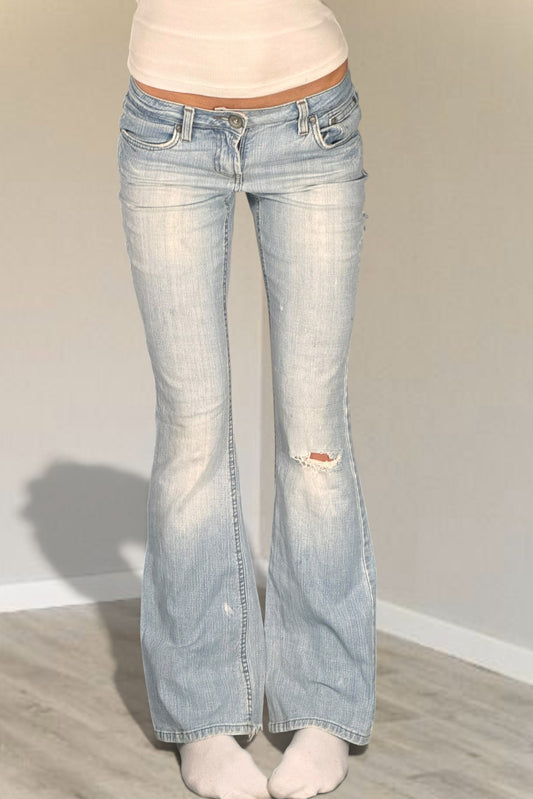 Lågmidjade jeans stl: XXS