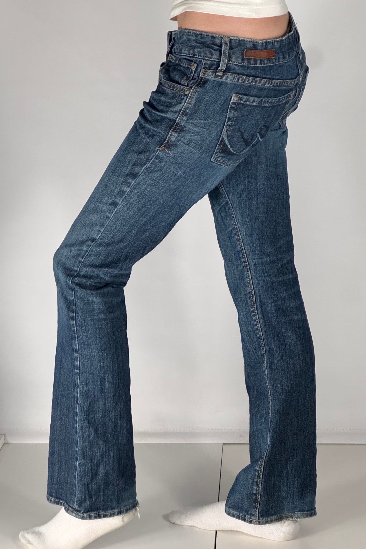 Lågmidjade jeans stl: S