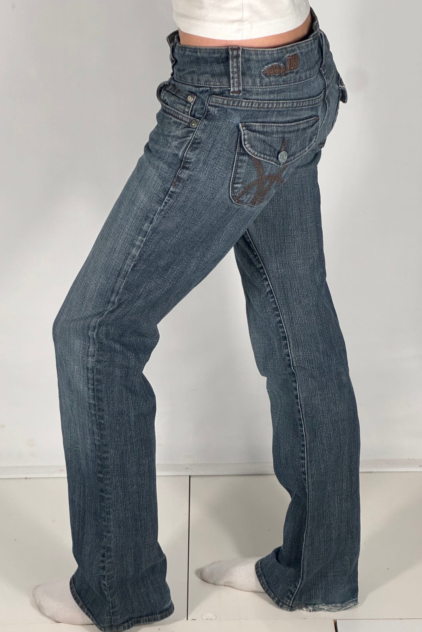Lågmidjade jeans stl: XS/S