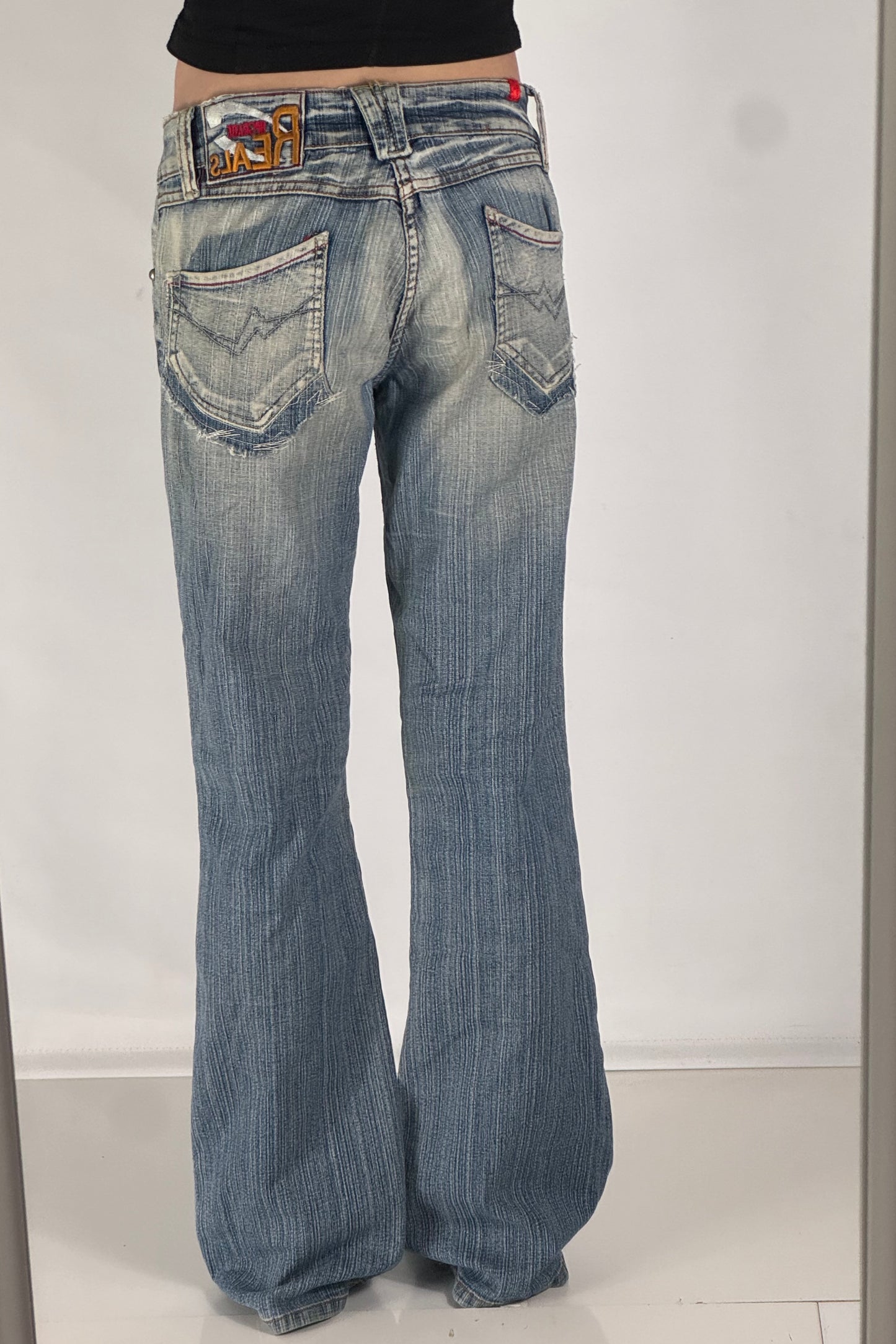 Lågmidjade jeans stl: M