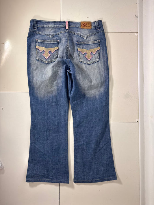 Lågmidjade jeans stl: L