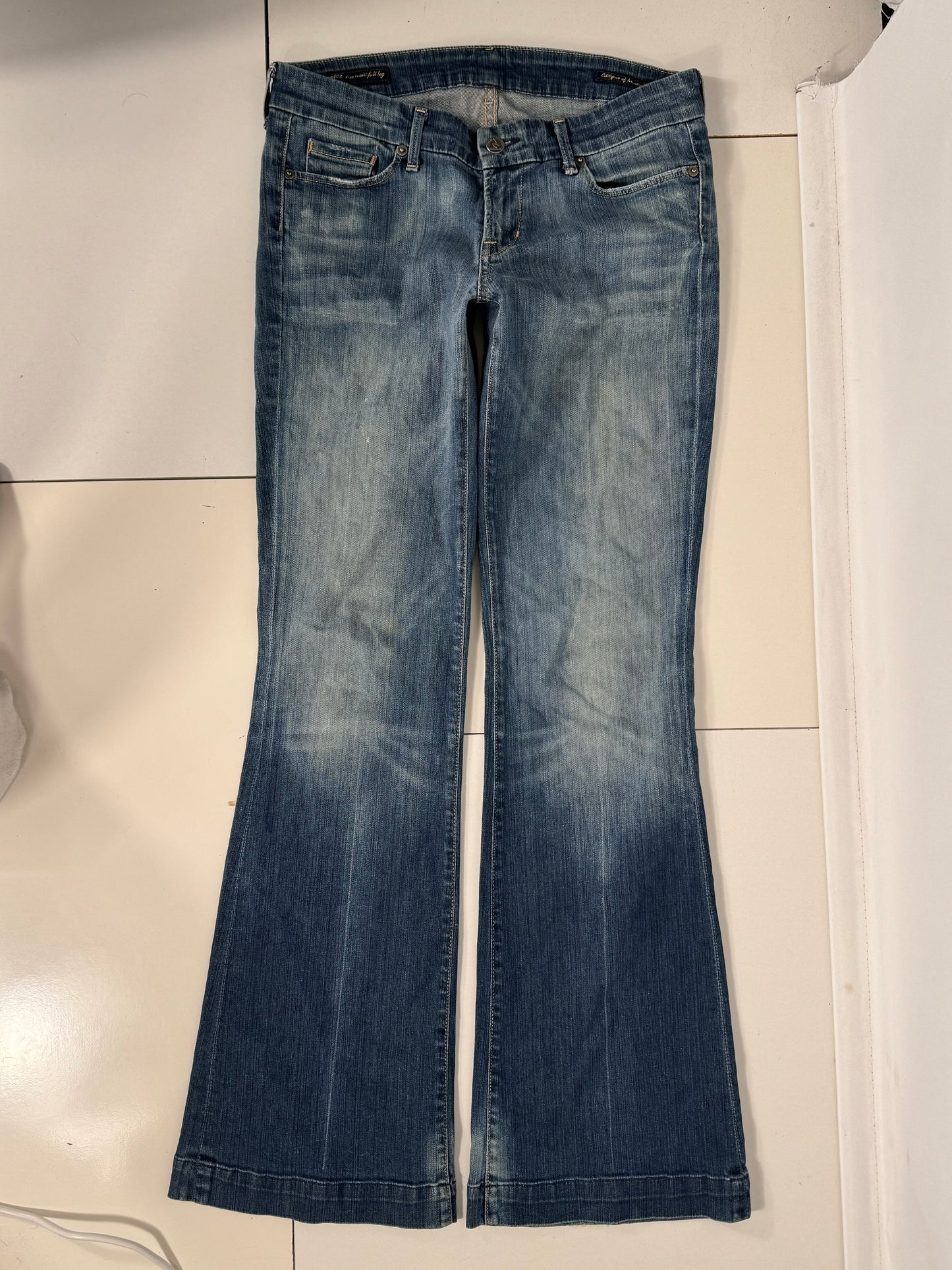 Lavtaljede jeans str: S/M