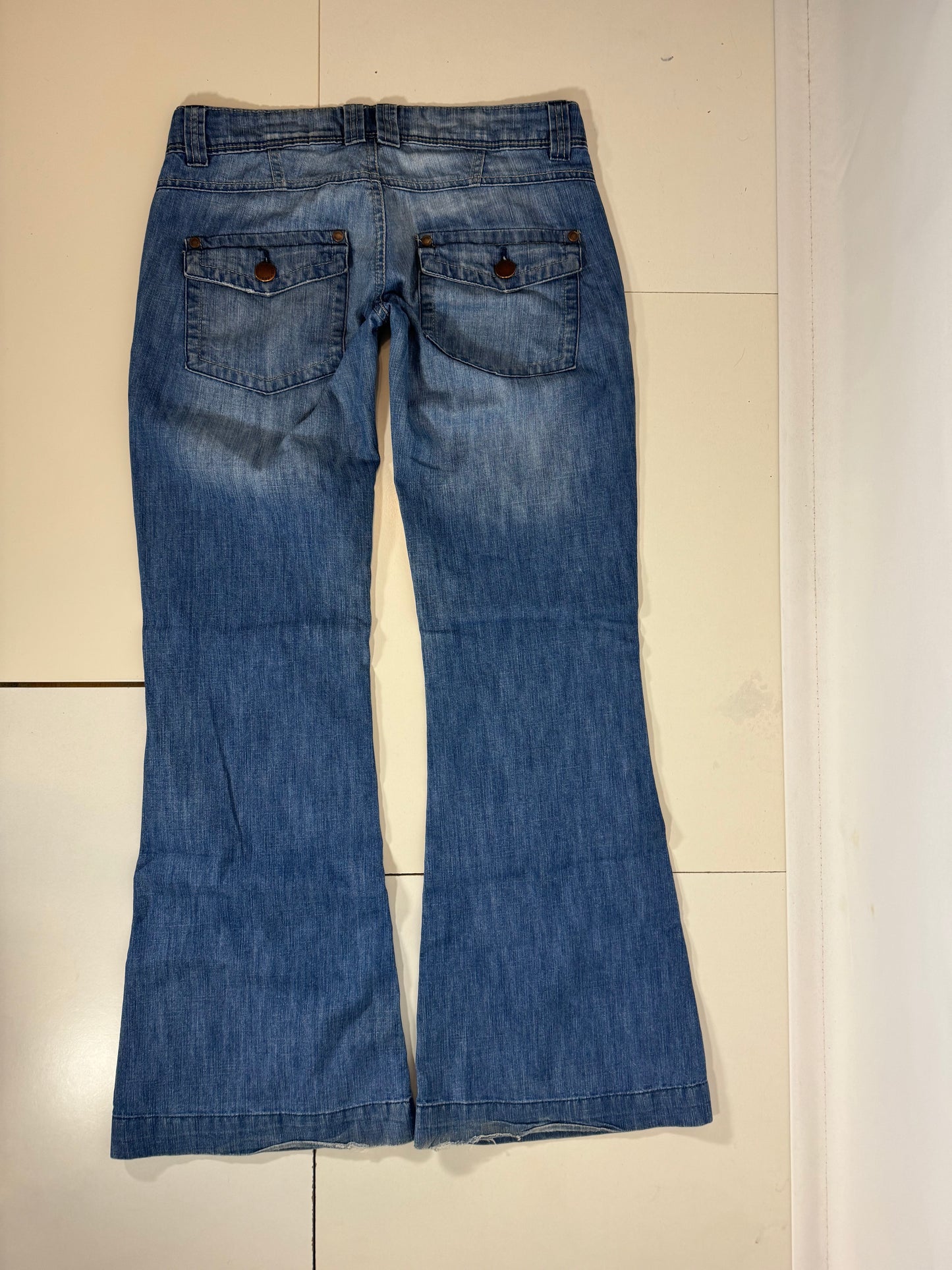 Lågmidjade jeans stl: M