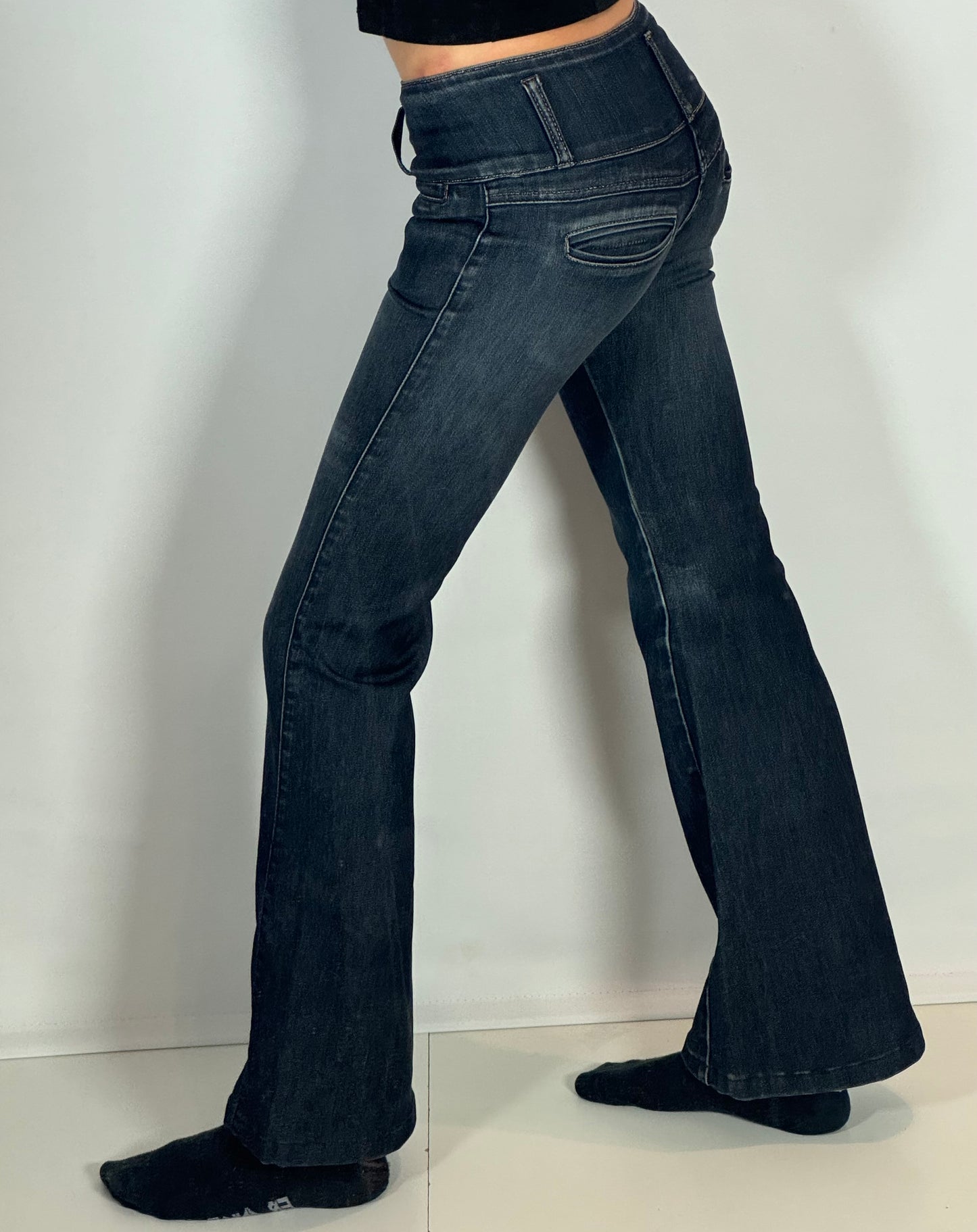Lågmidjade jeans stl: XS