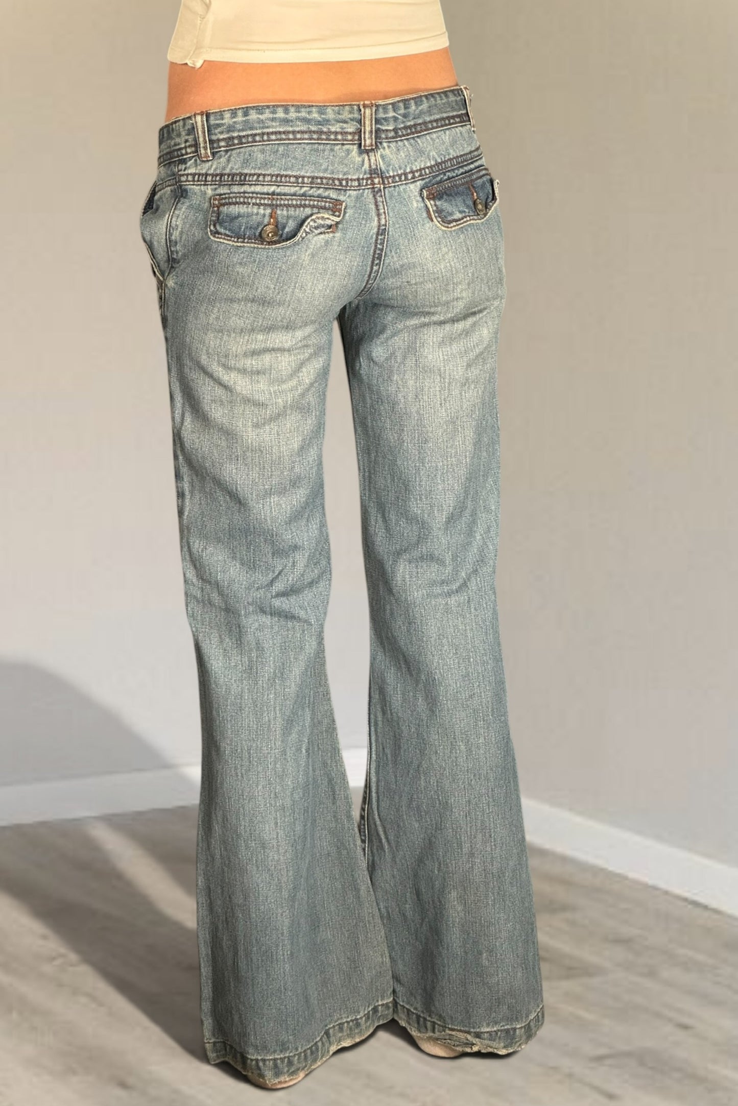 Lågmidjade jeans stl: XXS