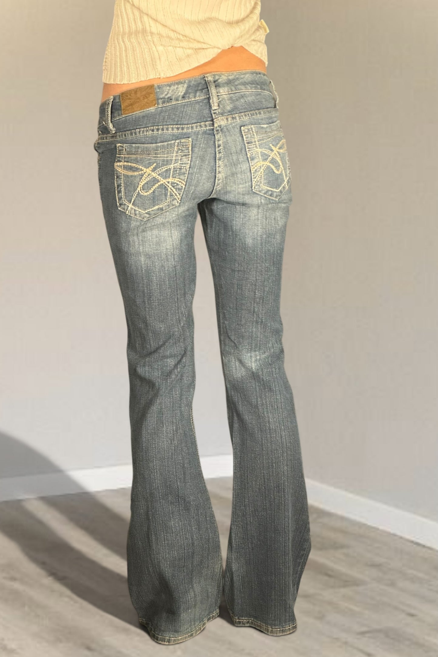 Lågmidjade jeans stl: XS