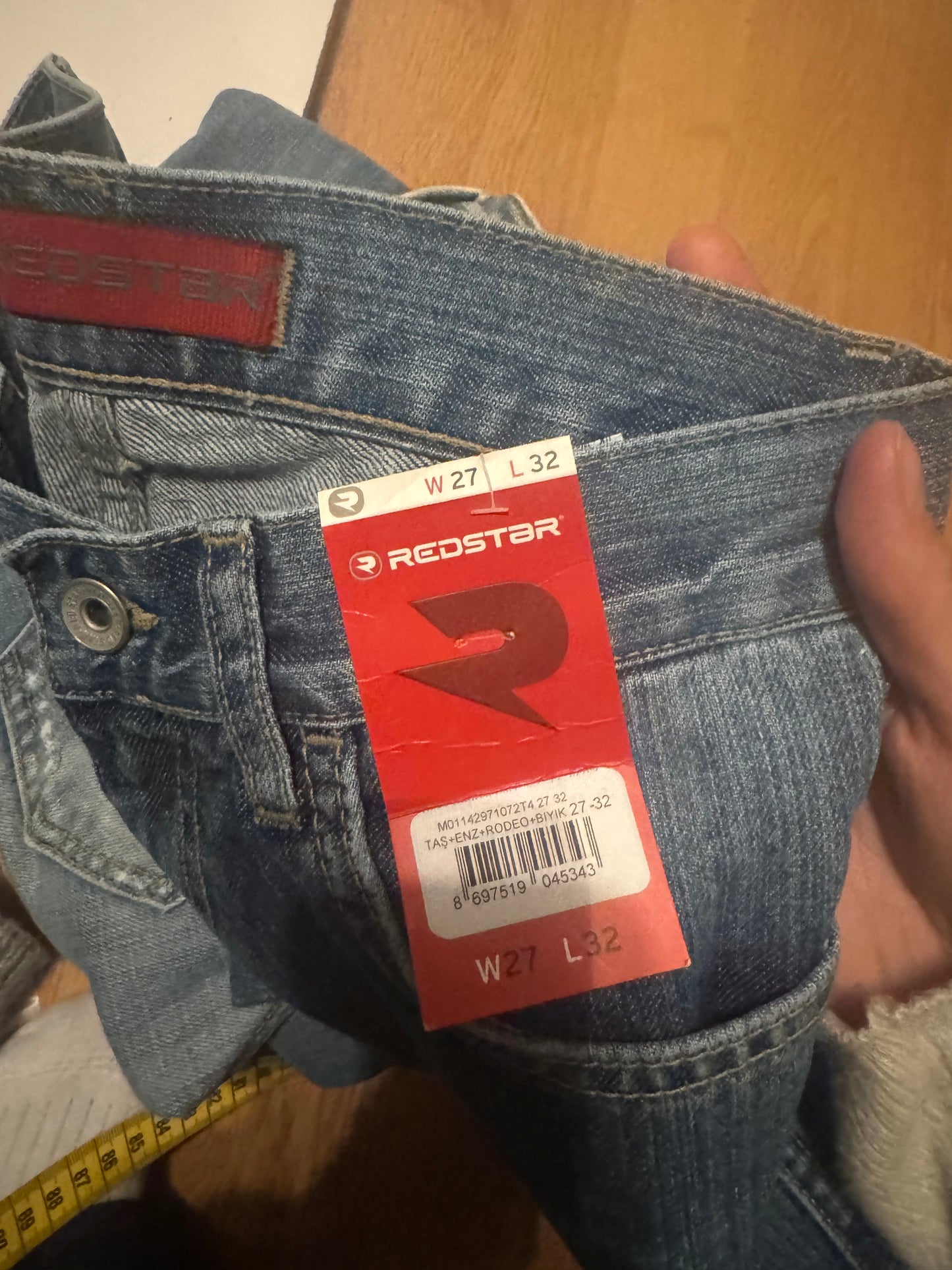 Lågmidjade jeans stl: XXXS