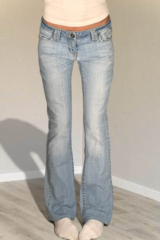 Lågmidjade jeans stl: S