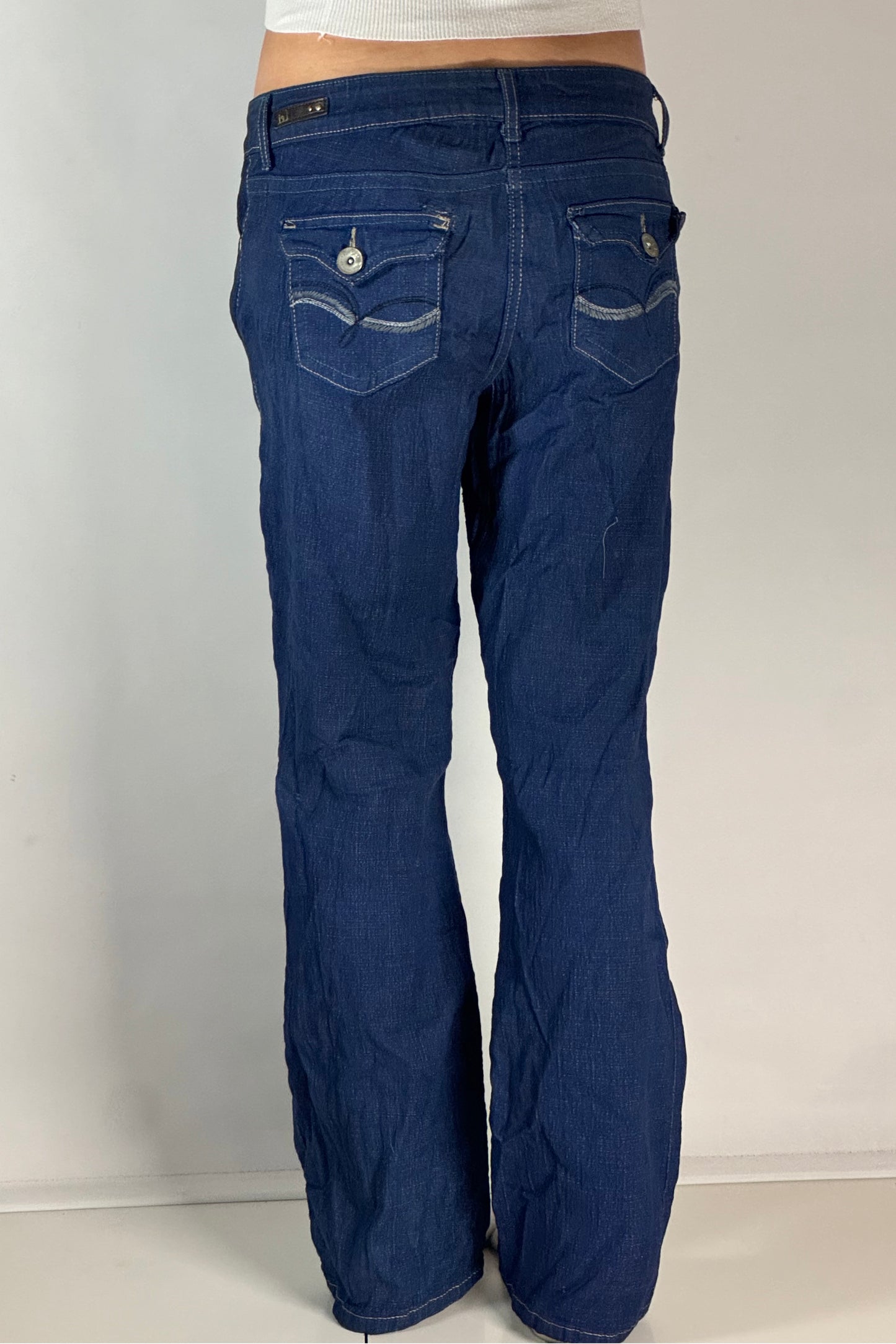 Lågmidjade jeans stl: M