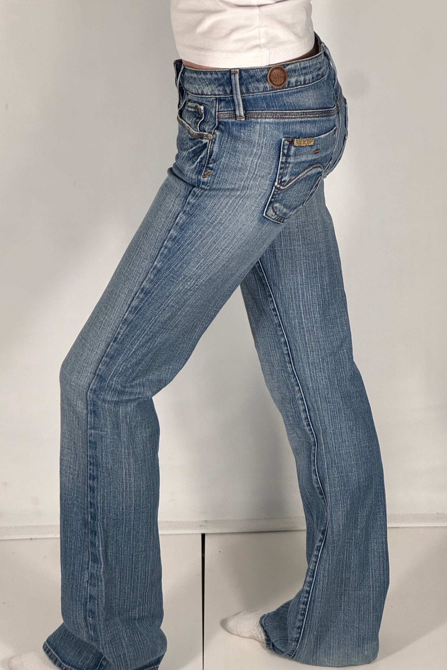 Lavtaljede jeans str: XS