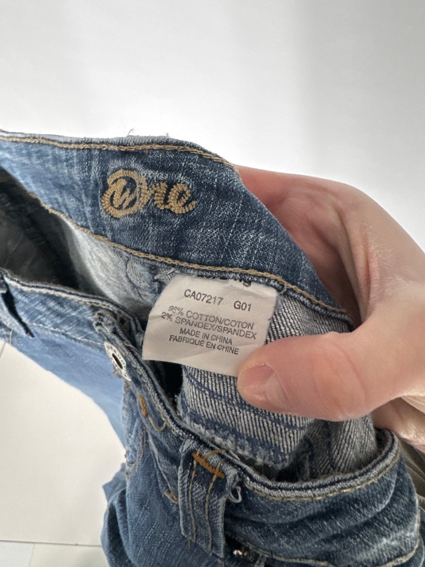 Lågmidjade jeans stl: XS