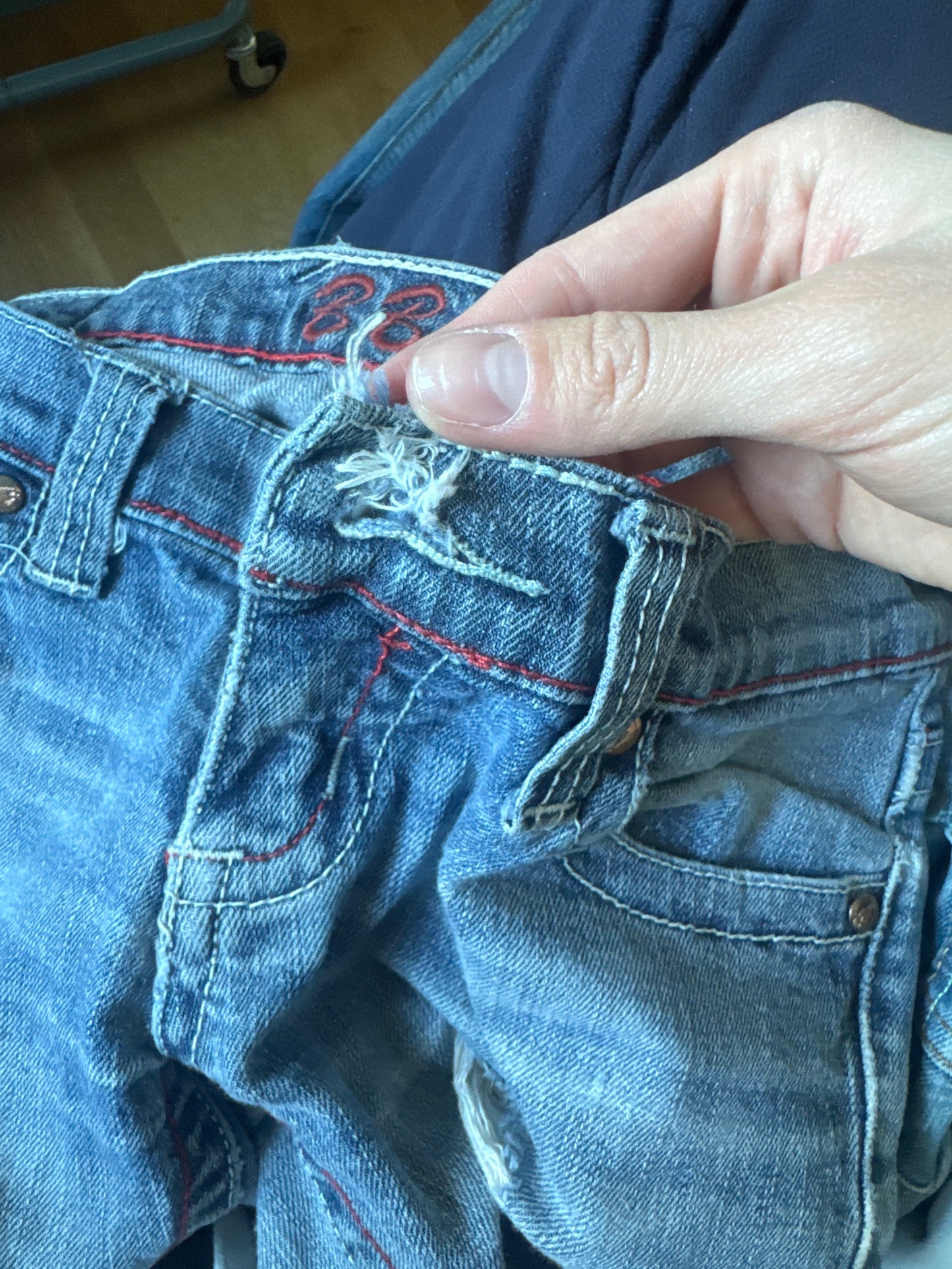 Lågmidjade jeans stl: XS/S