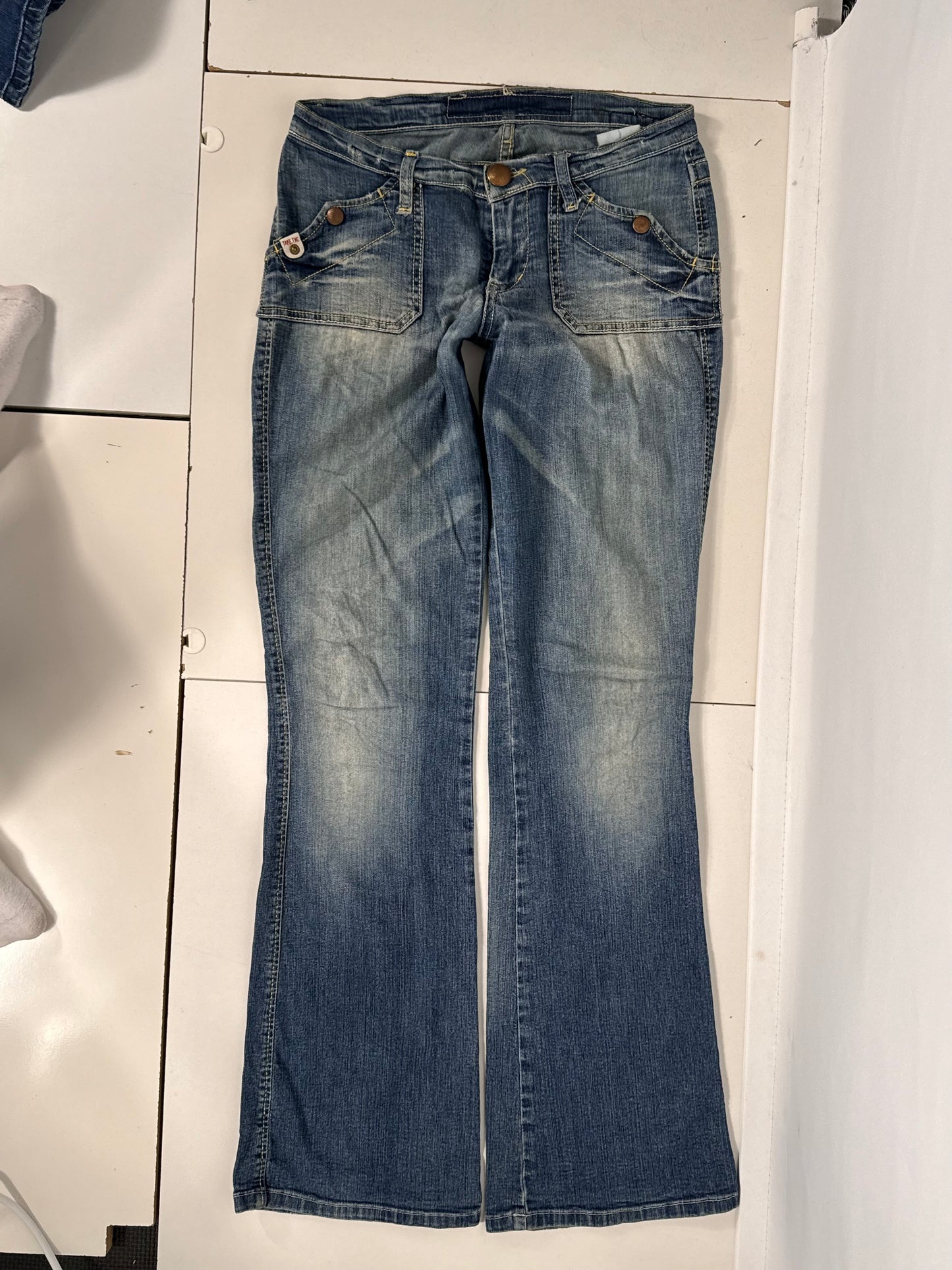 Lavlivede jeans str: XS