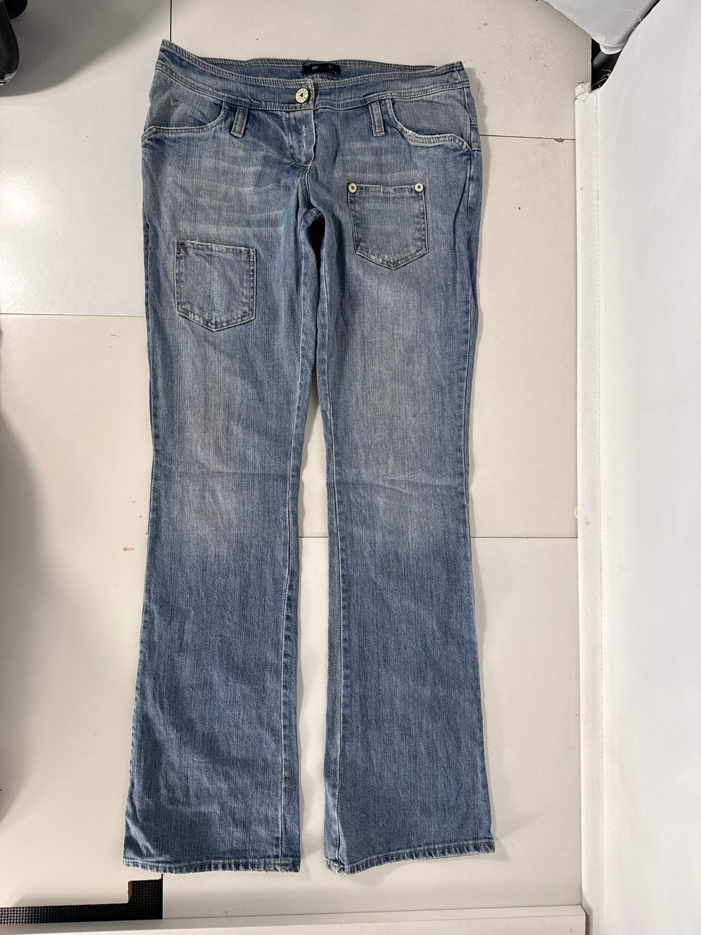 Lågmidjade jeans stl: S