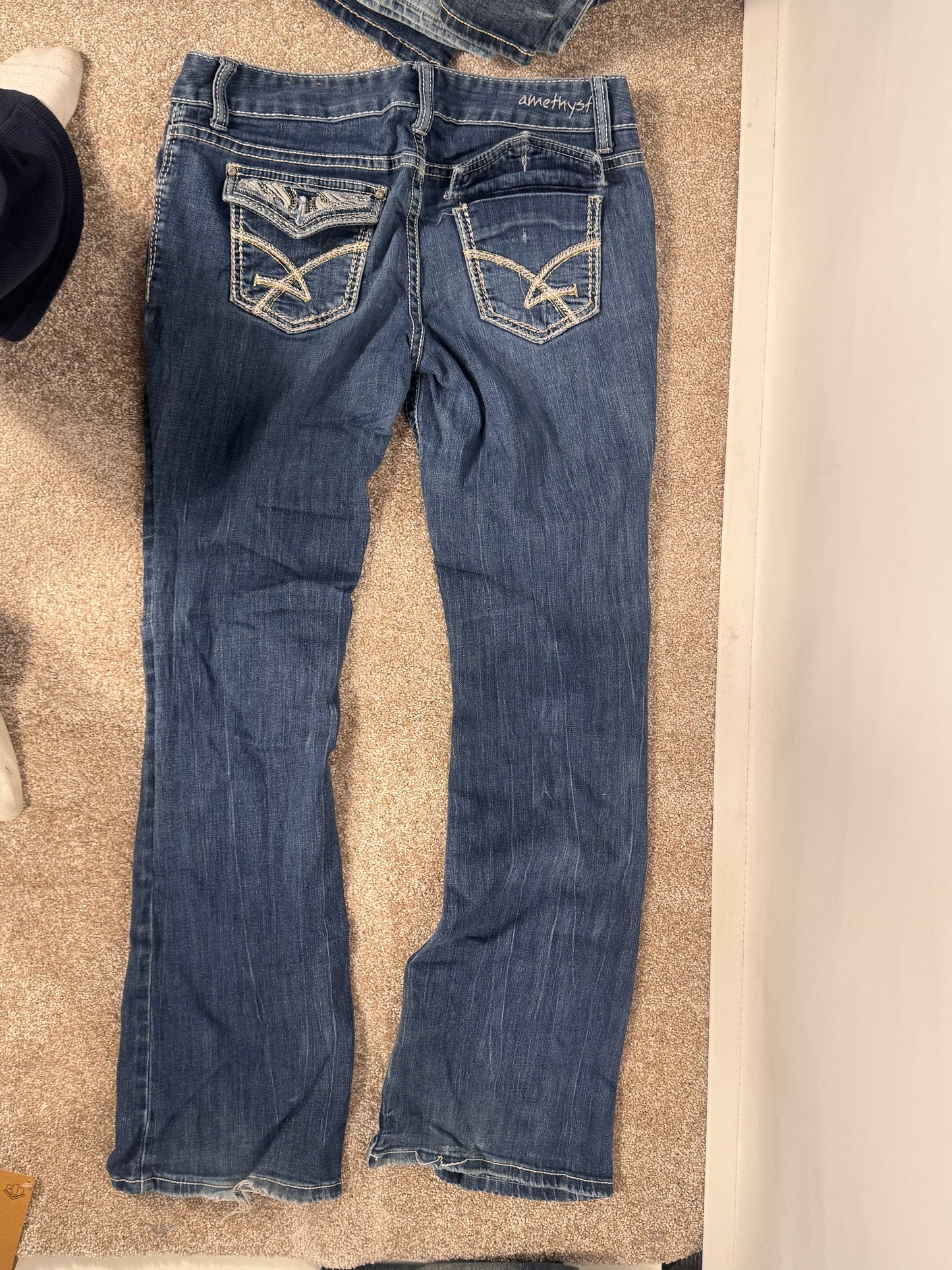 Lågmidjade jeans stl: M