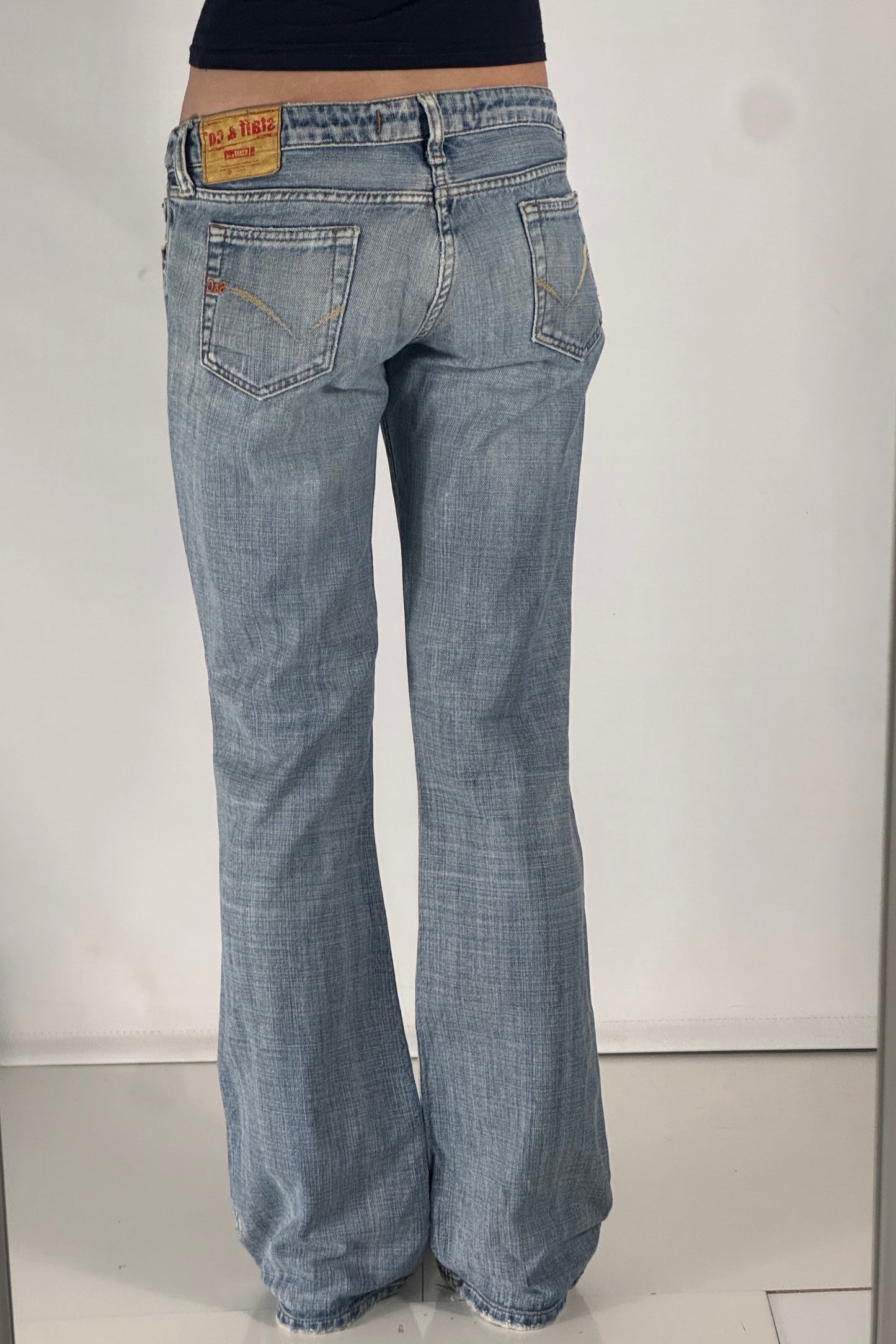 Lågmidjade jeans stl: XS/S
