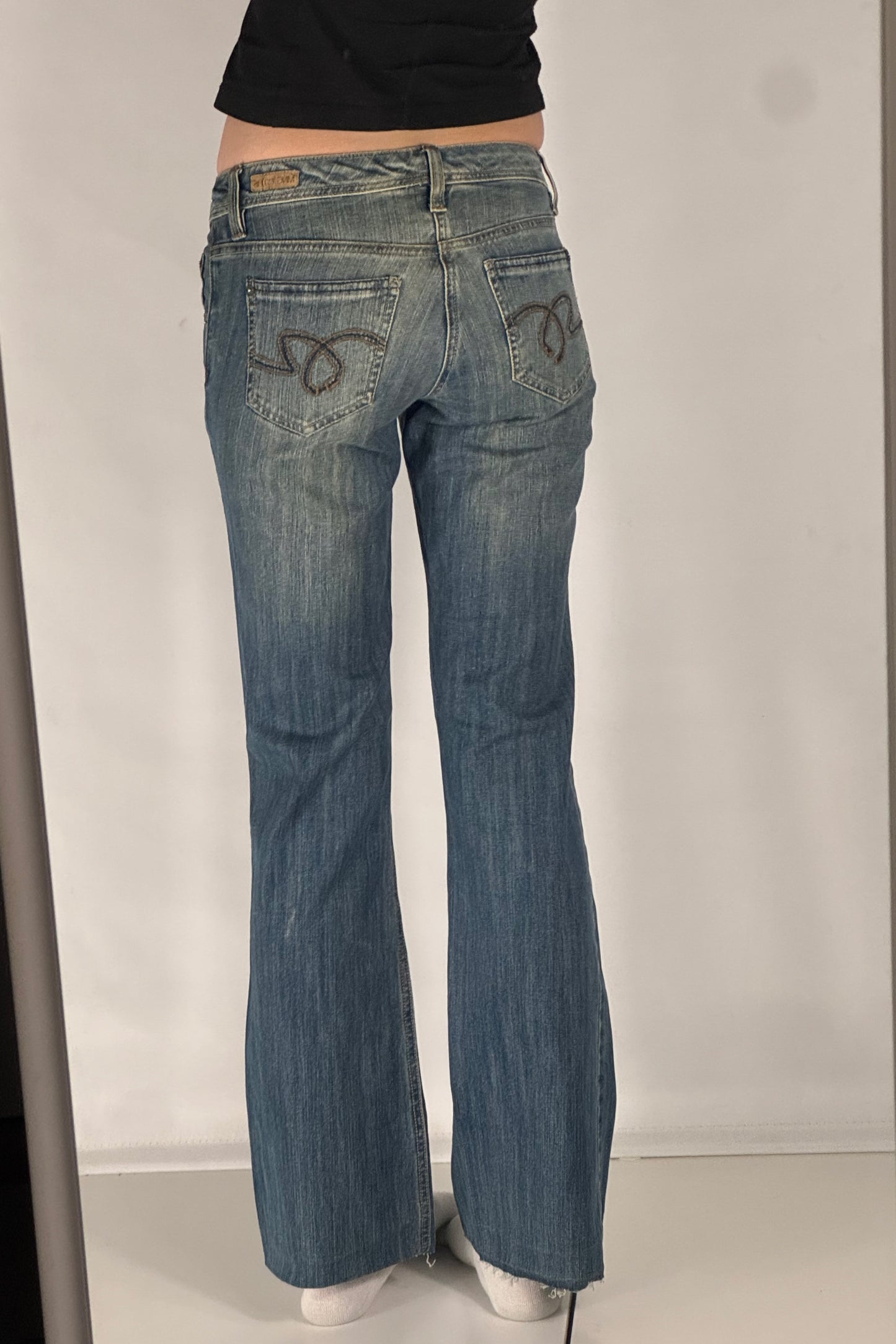 Lågmidjade jeans stl: XXS
