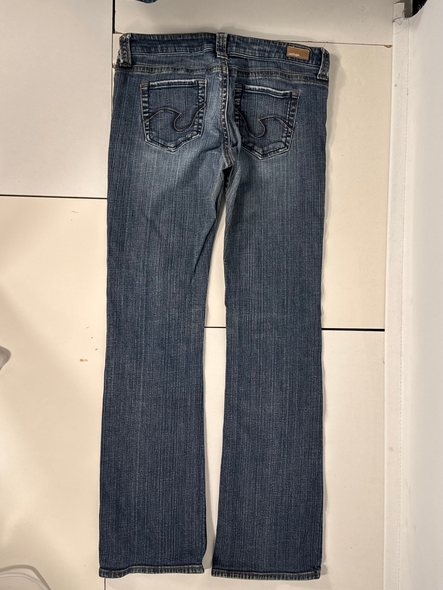 Lavtaljede jeans str: S