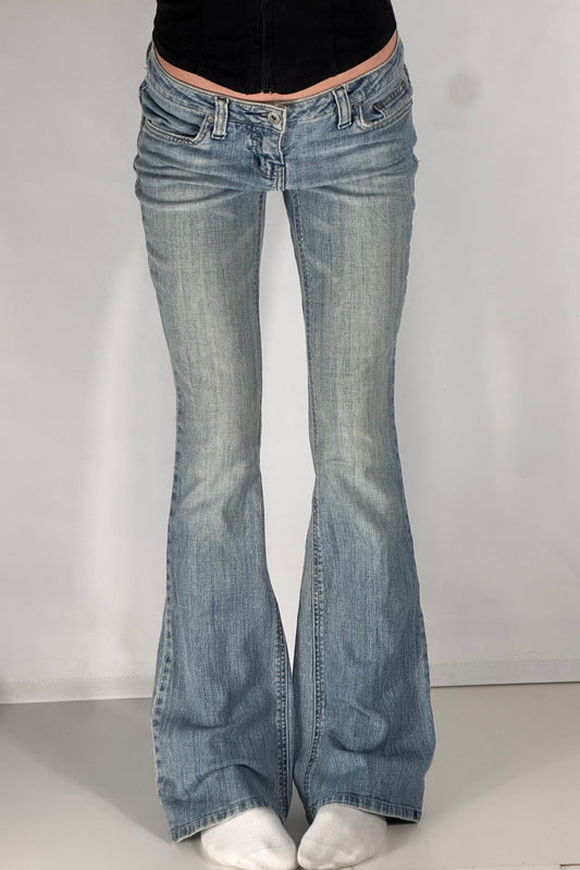 Lågmidjade jeans stl: S