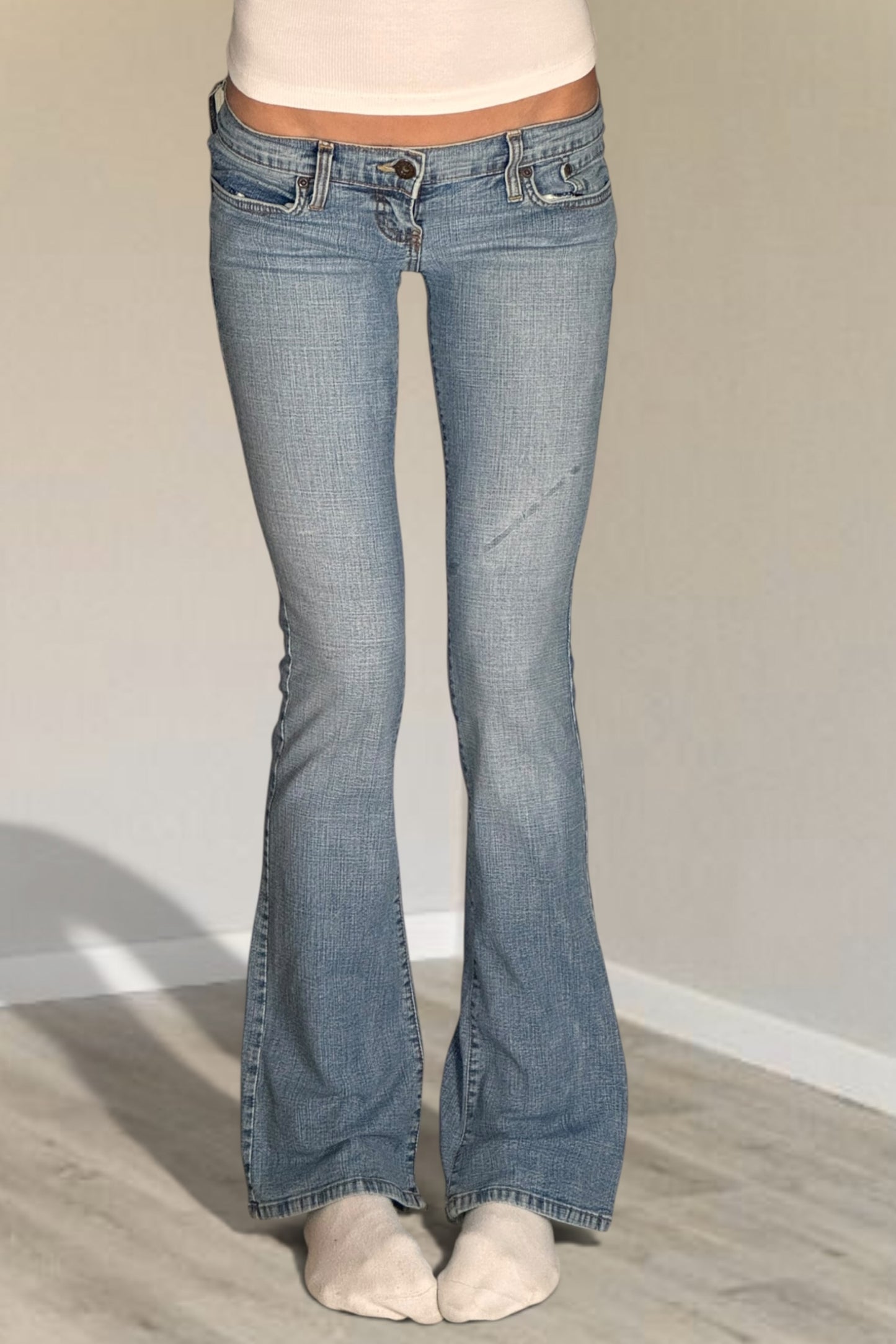 Lågmidjade jeans stl: XXS