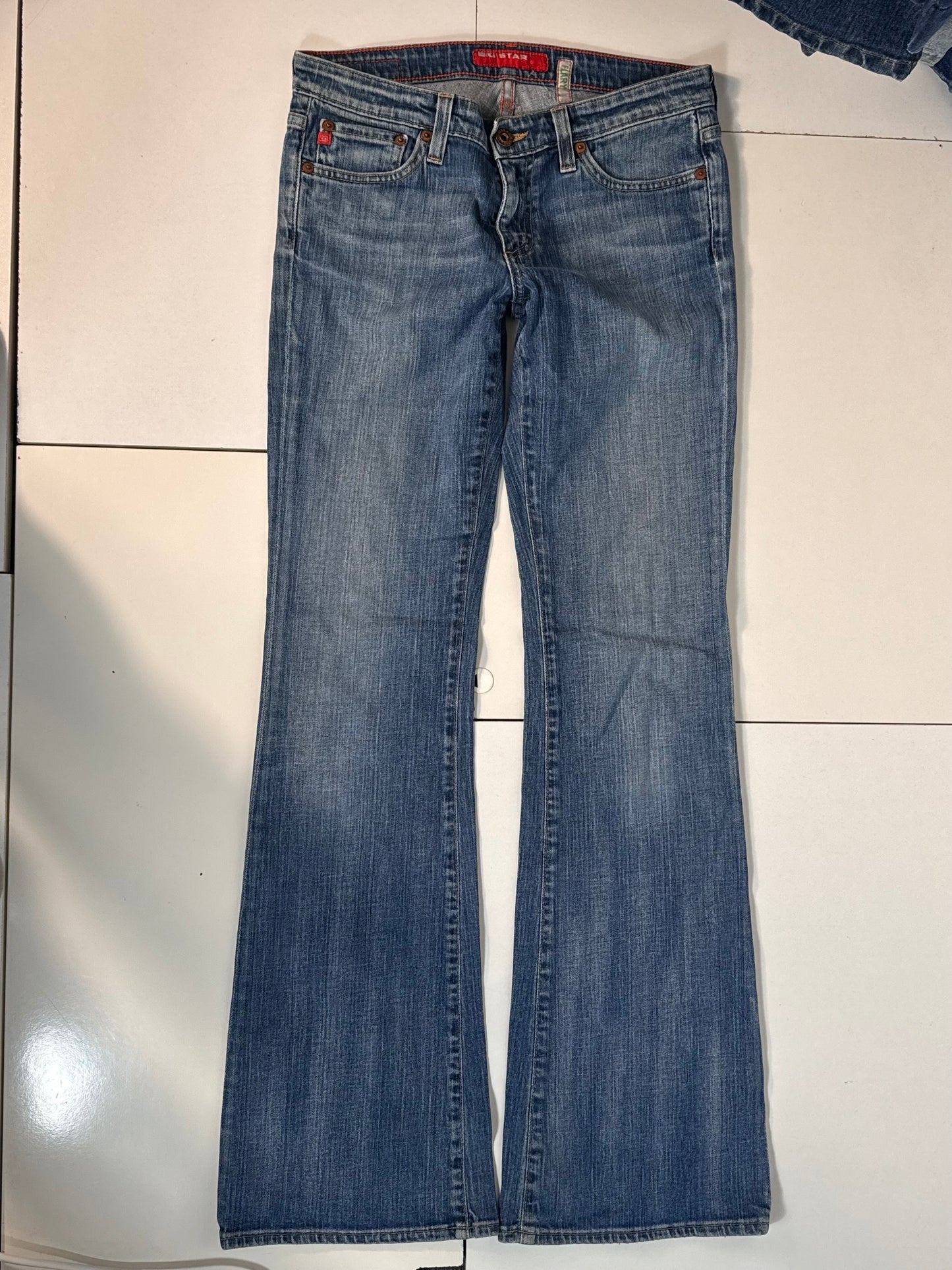 Lavtaljede jeans str: S