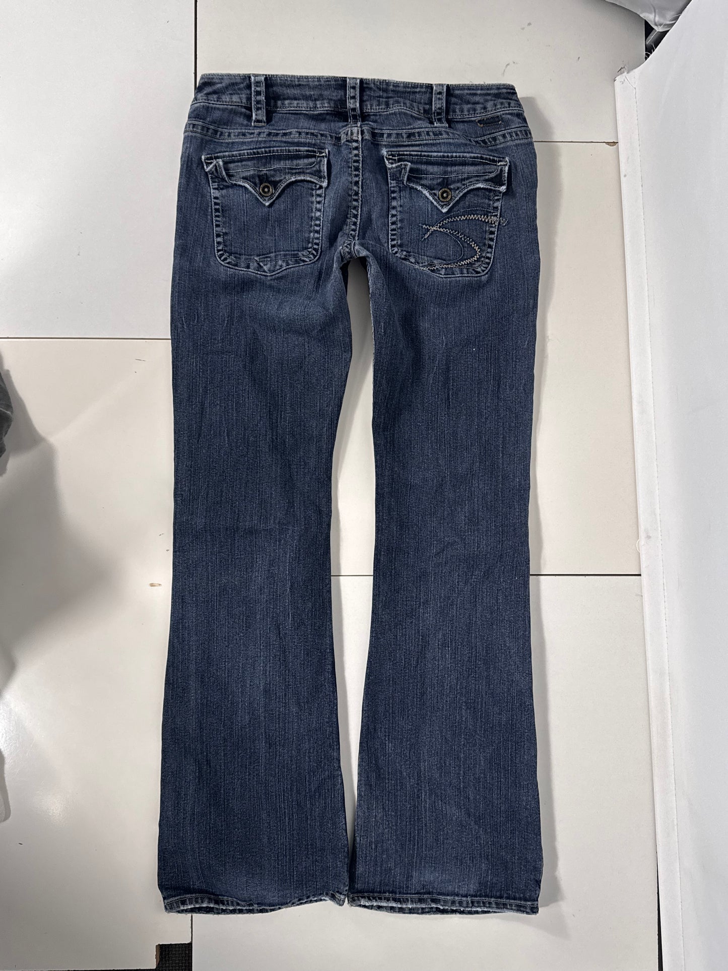 Lågmidjade jeans stl: S/M