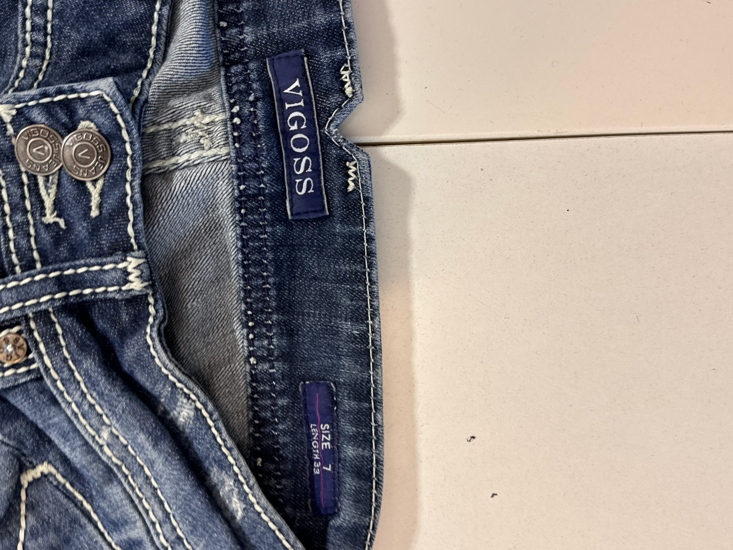 Lågmidjade jeans stl: S