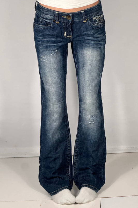 Lavt liv jeans str: S/M