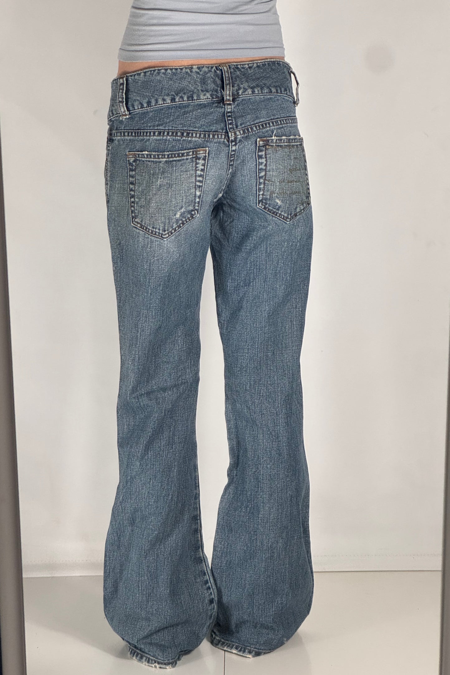 Lågmidjade jeans stl: S