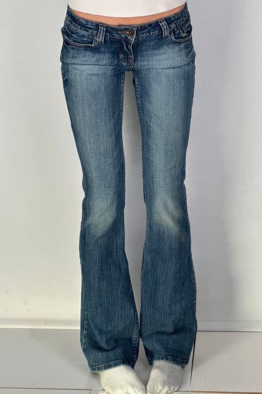 Lavlivede jeans str: XXS