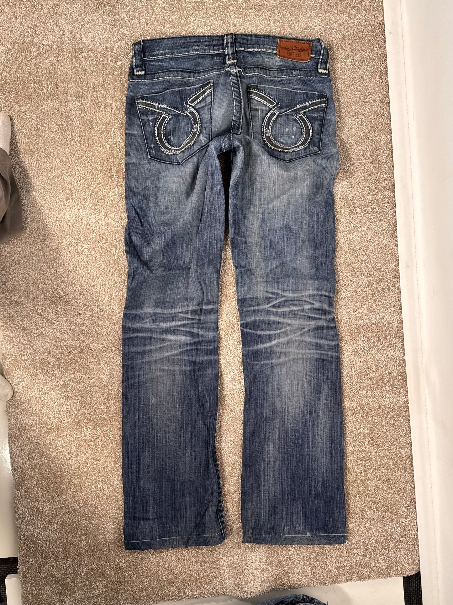 Lågmidjade jeans stl: XS