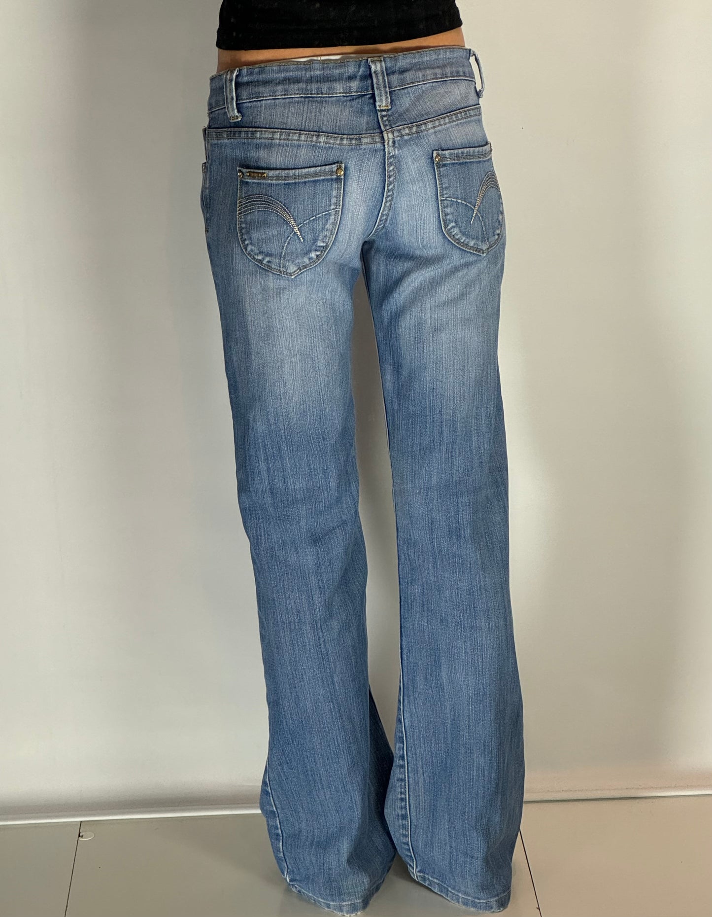 Lågmidjade jeans stl: S