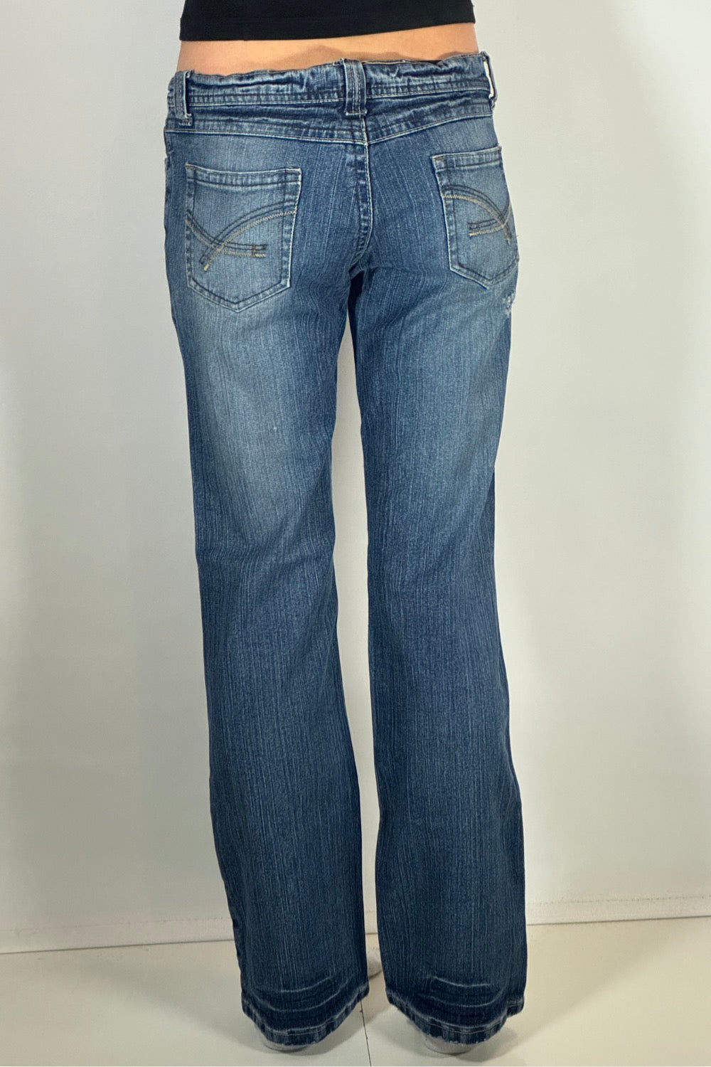 Lågmidjade jeans stl: S