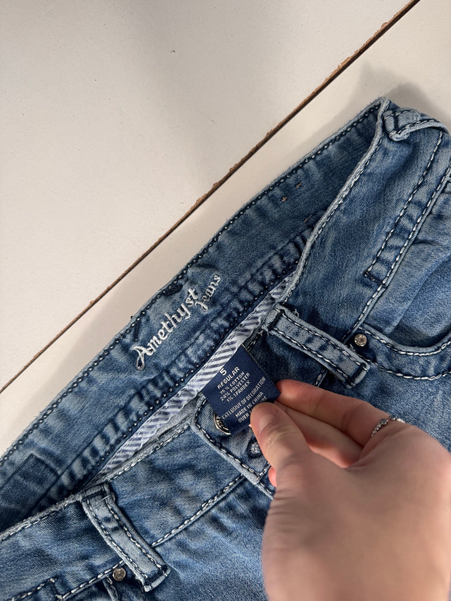 Lavtaljede jeans str: XS