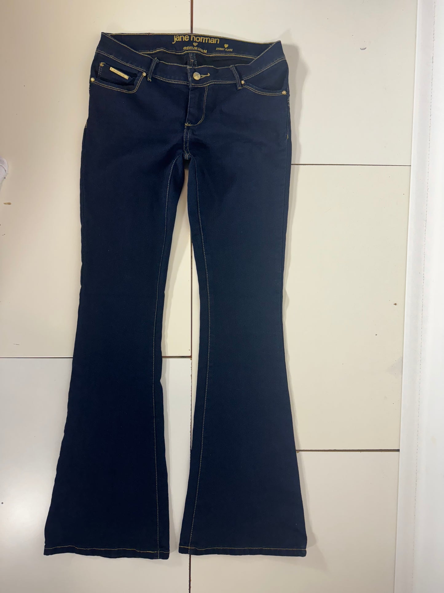 Lågmidjade jeans stl: S