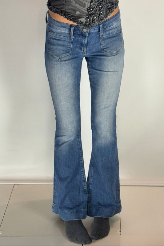 Lågmidjade jeans stl: XS