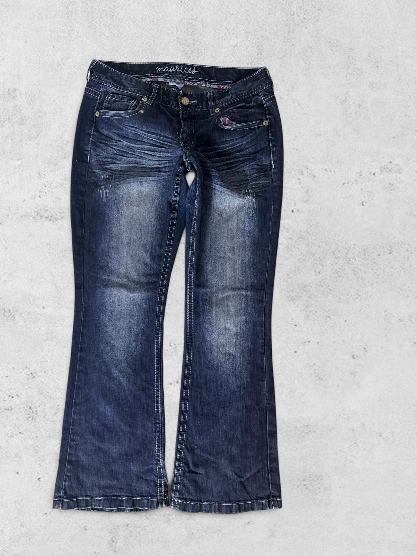 Lågmidjade jeans stl: M