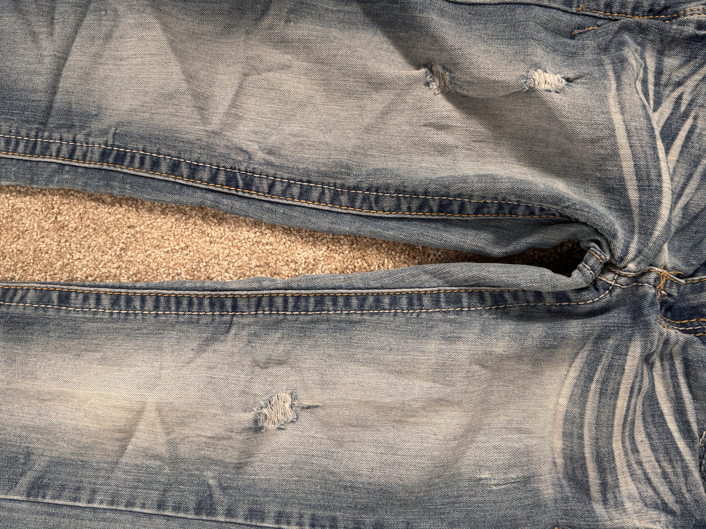 Lavtaljede jeans str: XS