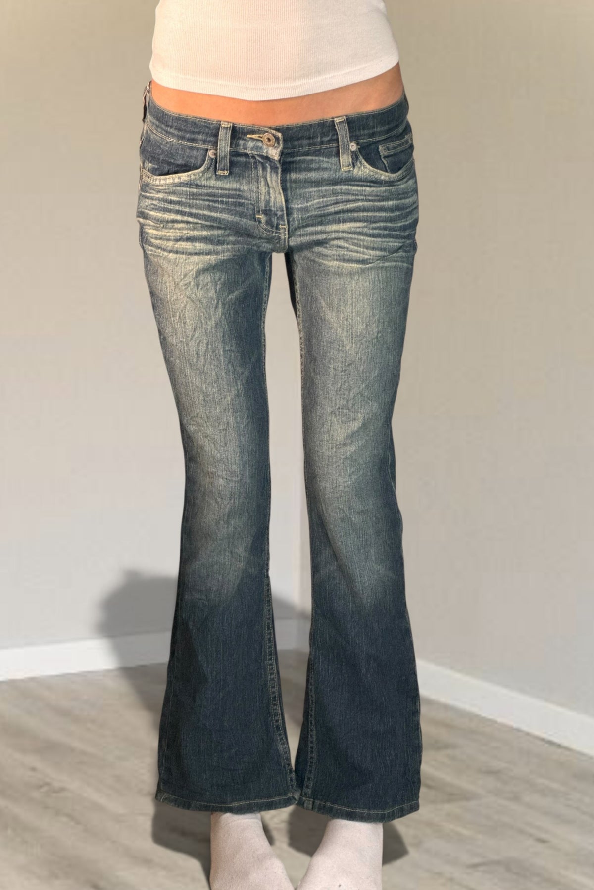 Lågmidjade jeans stl: XS