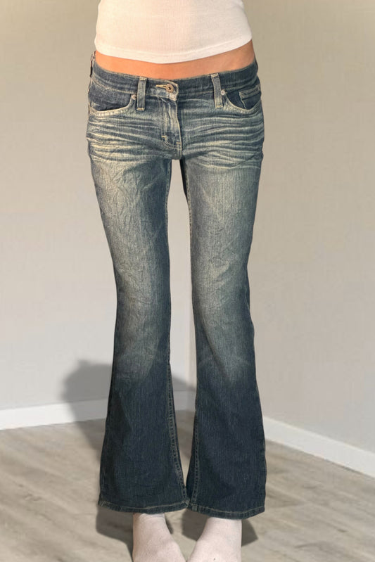 Lågmidjade jeans stl: XS