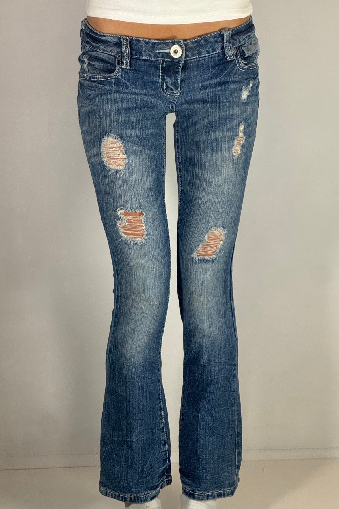 Lågmidjade jeans stl: XS
