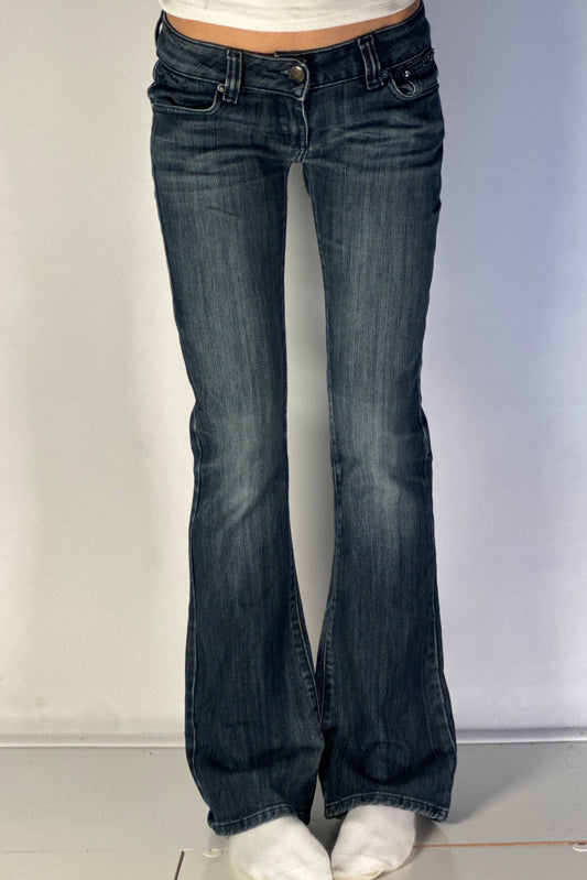 Lågmidjade jeans stl: XS