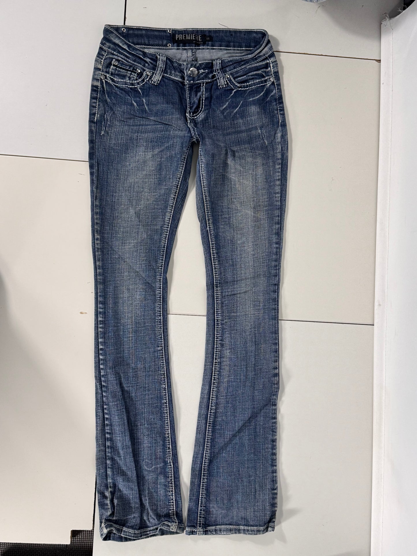 Lågmidjade jeans stl: XXS